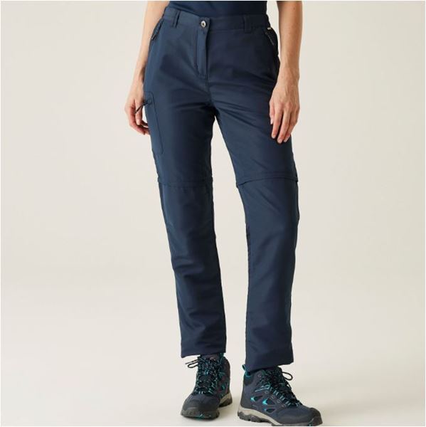 Picture of CHASKA III WOMENS ZIPOFF TROUSERS NAVY